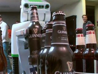 Cheers! PR2 robot knows where to pour your beer