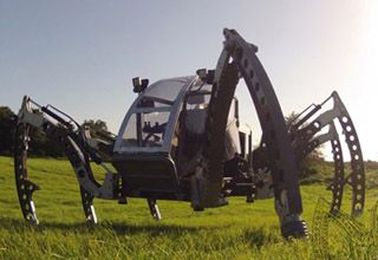 When hydraulics is the star — the Mantis walking robot