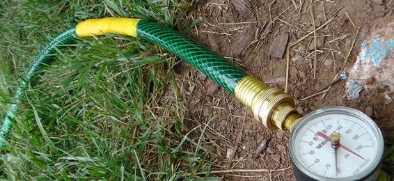 Pressurized Garden Hose Repair