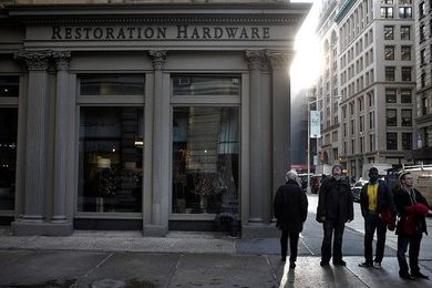 Restoration Hardware's Renovation Is Private-Equity Boon