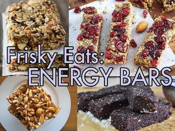 Frisky Eats: 7 Healthy, Homemade Energy Bars