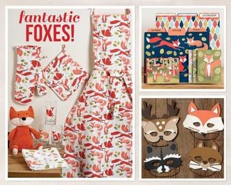 We Love Foxes! And you'll love this fabulous fox design too