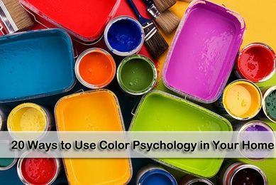 20 Ways to Use Color Psychology in Your Home