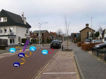 Smog-Destroying Pavement Coating Can Cut Pollution In Half