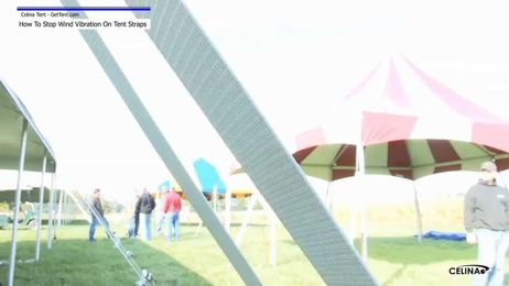 How To Stop Wind Vibrations On Tent Straps