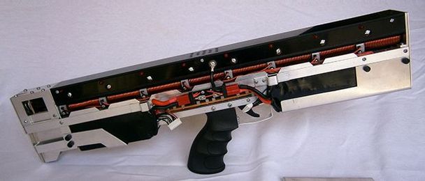 A full-auto Gauss gun probably won’t hurt much