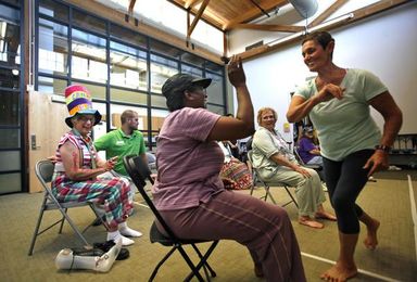 At Chapman's Stroke Boot Camp, small steps add up to richer lives