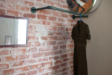 Make a Free-Standing Clothing Rack from Galvanized Pipe