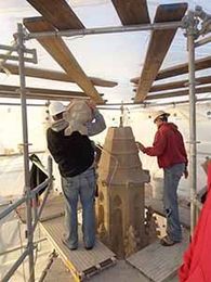 Feats of Engineering: Device saves church pinnacles for the ages