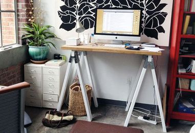 Get Up, Stand Up: 10 Do-It-Yourself Standing Desks