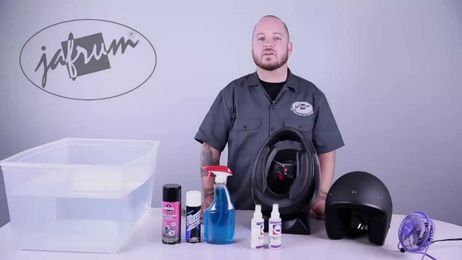How To Clean a Motorcycle Helmet
