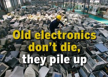 Old electronics don’t die, they pile up