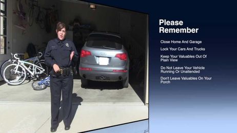 Prevent Garage and Property Thefts