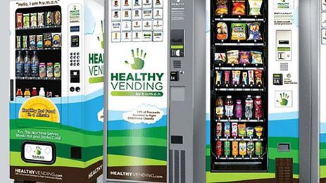 High-Tech Vending Machines That Serve Healthy Snacks See Rapid Growth