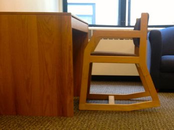 A chair you can’t fall off of