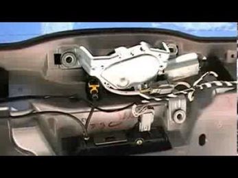 How to remove or replace your Volvo XC90 rear wiper motor