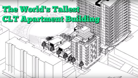 Creating the World's Tallest CLT Apartment Building