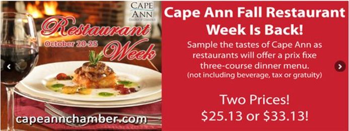 Did You Know It Was Cape Ann Restaurant Week?