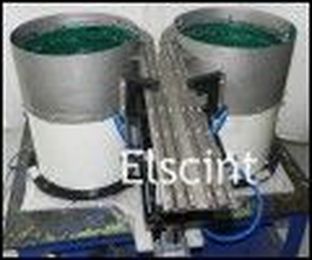 Elscint Vibratory Feeders for Feeding of Rivets in 4 Rows (Elscint Automation)