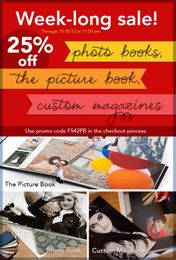 Photo Books and More Sale! 