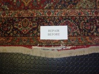 Rug Repair Photos Before and After