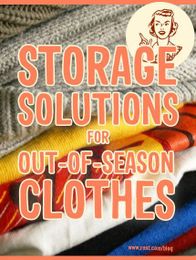 Storage Solutions for Out-of-Season Clothes