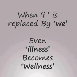 Wellness is a team effort