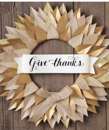Paper Source How To: Give Thanks Printable Banner