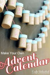 Advent Calendar: Make Your Own And Use Year After Year