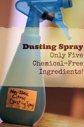 Non-Toxic Citrus Dusting Spray
