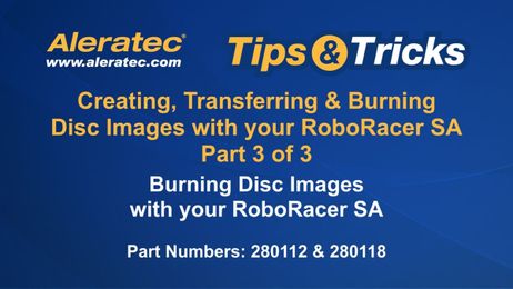 Creating, Transferring & Burning disc images w/RoboRacer SA Part 3 of 3