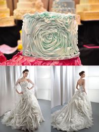 Wedding Cake & Gown… see any resemblance?