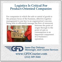 Logistics Is Critical For Product-Oriented Companies