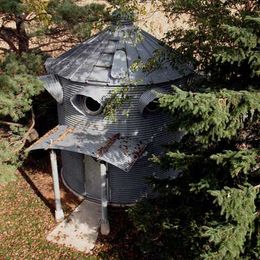 Convert a Used Grain Bin to a New House