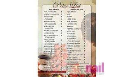 Writing a Service Menu for Your Salon