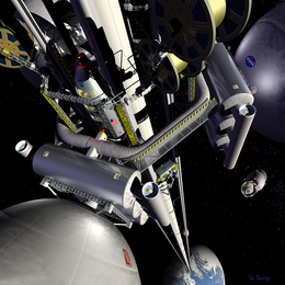 Going Up: Could Partial Space Elevators Take Us Into Space?