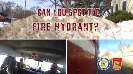 Reveal the Red: Clear Snow from Fire Hydrants