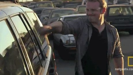 Want to instantly shatter a car window? Just throw a tiny porcelain bit