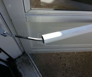 How to Fix a Bent Pneumatic Screen Door Closer