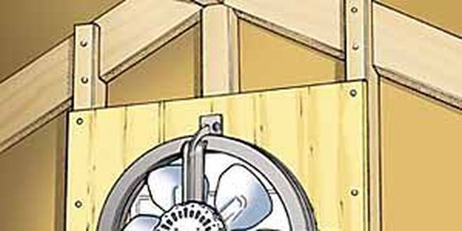 Installing An Attic Fan