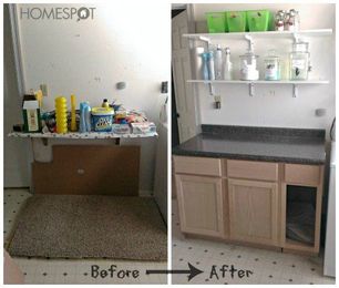 How to Install Simple Base Cabinets