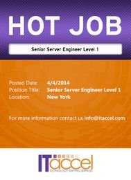 Senior Level Engineer Level 1