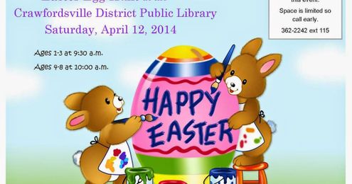 Egg Hunt at your library!
