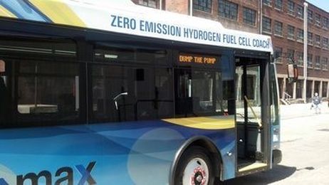 New MAX hydrogen fuel cell bus begins rolling through Birmingham