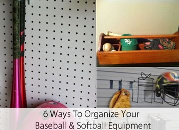 6 Ways To Organize Your Baseball & Softball Equipment