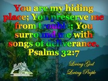 You are My Hiding Place