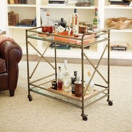Bar Carts ~ Some favorites, with a twist!