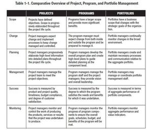 Mastering the Basics of Project Management: Differences Between Portfolio Management, Programme Management and Project Management