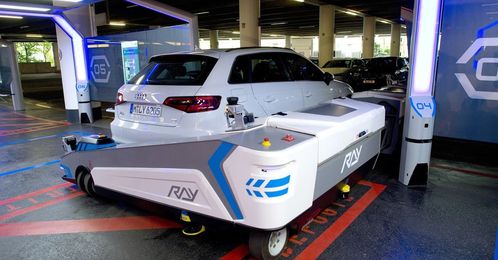 A Robot Valet Will Park Your Car at This German Airport