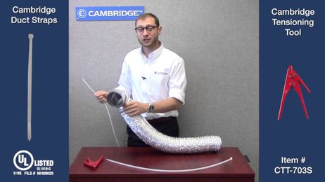 Cambridge Resources Duct Straps & Tension Tool Tutorial